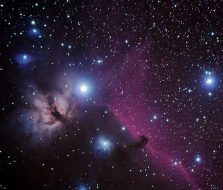 Stars and Space Clouds